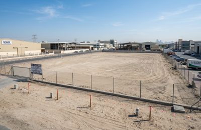 Ras Al Khor Freehold Warehouse Plot – 40,000 Sqft | G+M Permission | AED 30M | Prime Industrial Location